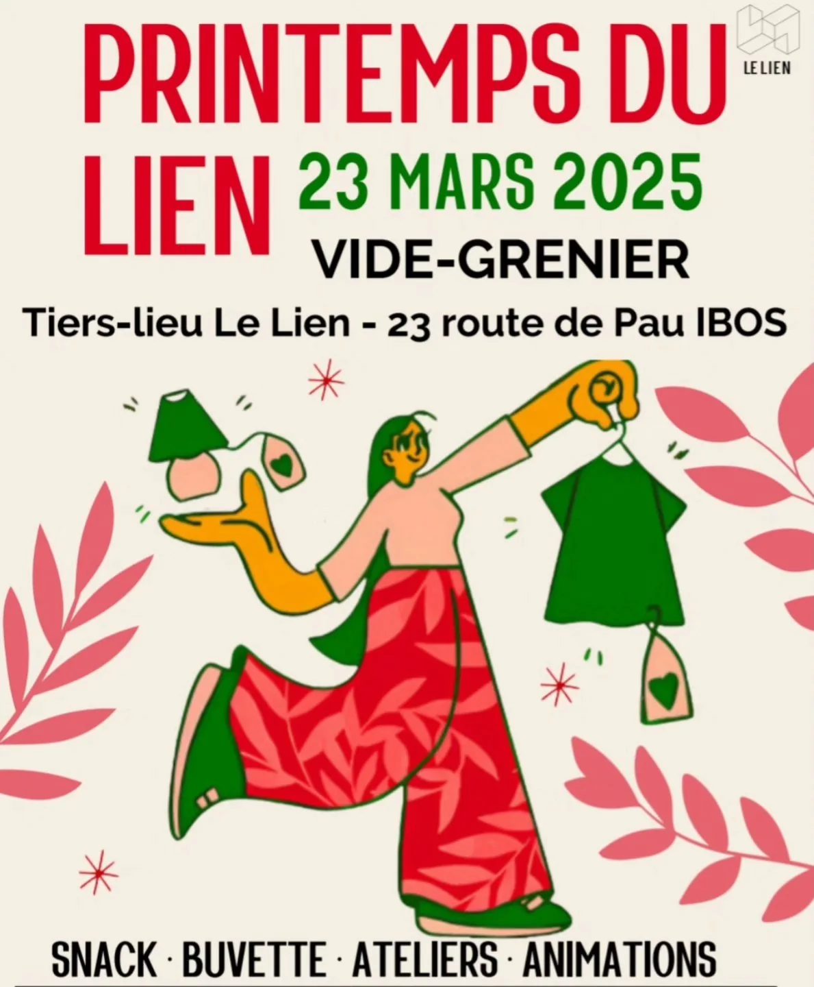 Fête du Printemps au Tiers-lieu Le Lien